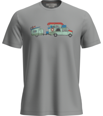 Тениска Icebreaker Merino 150 Tech Lite SS Tee Transportage M's