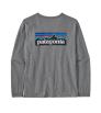 Блуза Patagonia Long-Sleeved P-6 Logo Responsibili-Tee W's