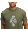 Тениска Black Diamond Engineered Diamond SS Tee M's